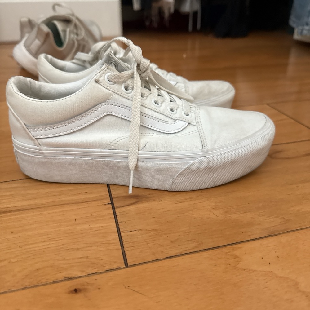 White Vans! Size 6.5!